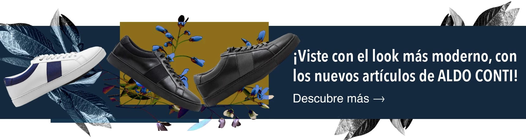 ¡Viste con el look más moderno, con los nuevos artículos de ALDO CONTI!