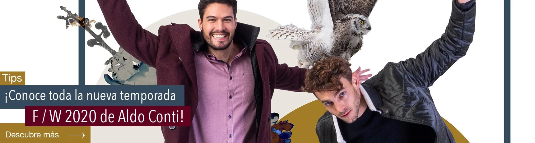 ¡Conoce toda la nueva temporada F/W 2020 de Aldo Conti!