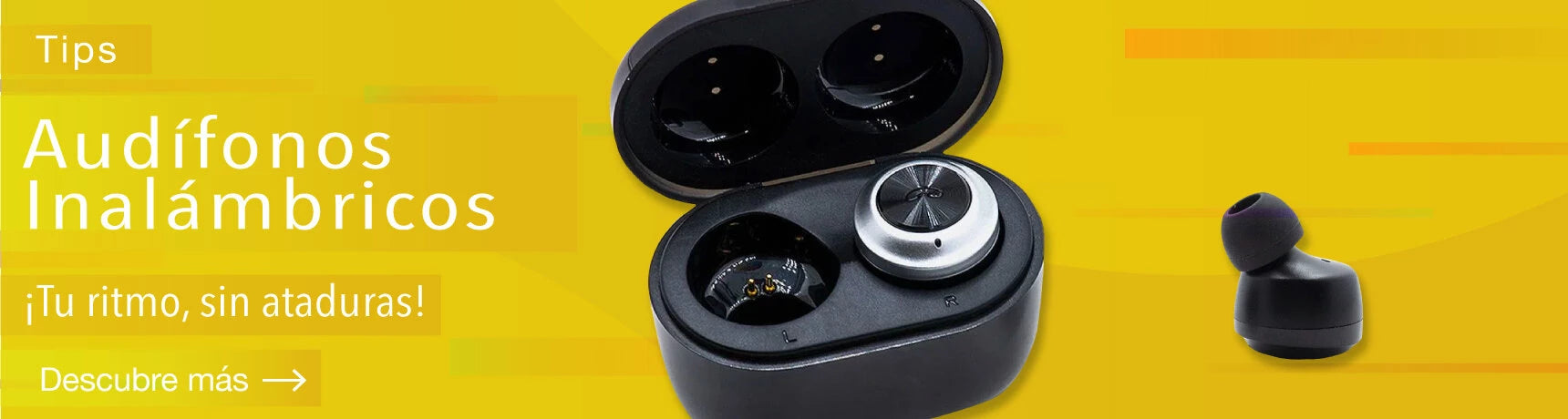 Audífonos Inalámbricos ¡Tu ritmo, sin ataduras!
