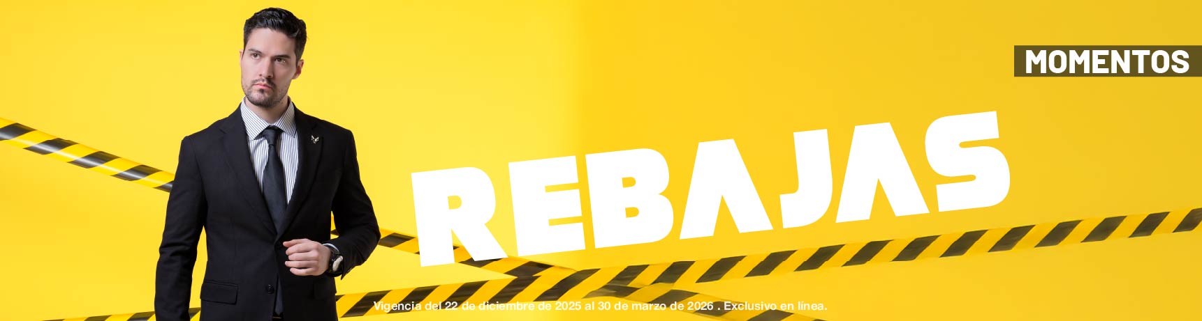 Rebajas de temporada con hasta 75% OFF