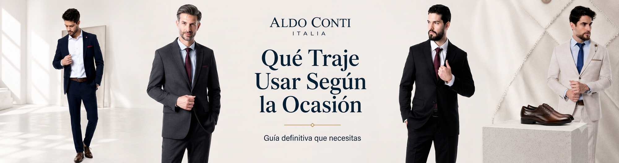 ¿Qué Traje Usar Según la Ocasión? Guía Definitiva que necesitas