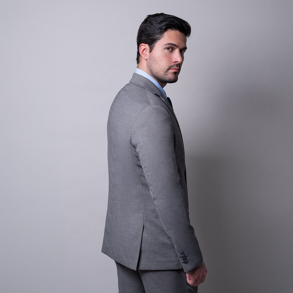 Traje gris acero Aldo Conti Black T3046 - foto 5