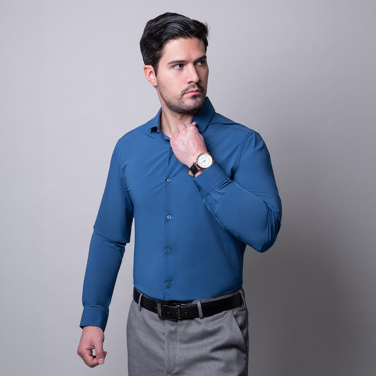 Camisa azul Francia Vermonti HC568 - foto 2