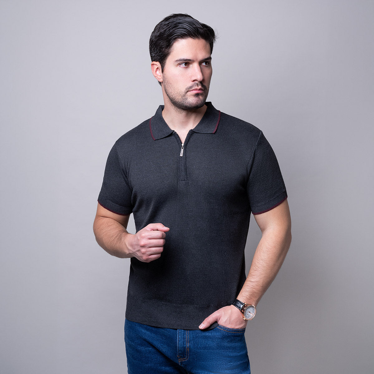 Polo gris oxford Vermonti HC269 - foto 1