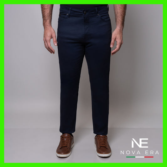 Pantalón azul marino slim fit Nova Era | Vermonti HC249