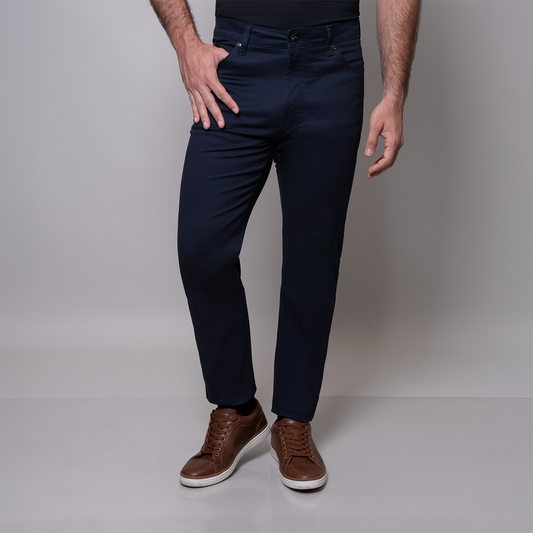 Pantalón azul marino slim fit Nova Era | Vermonti HC249