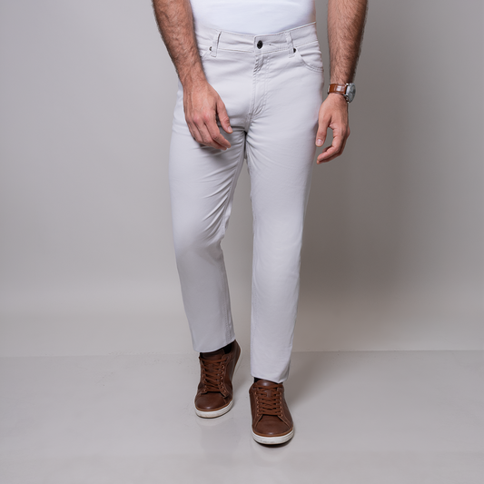 Pantalón gris claro slim fit Nova Era | Vermonti HC252