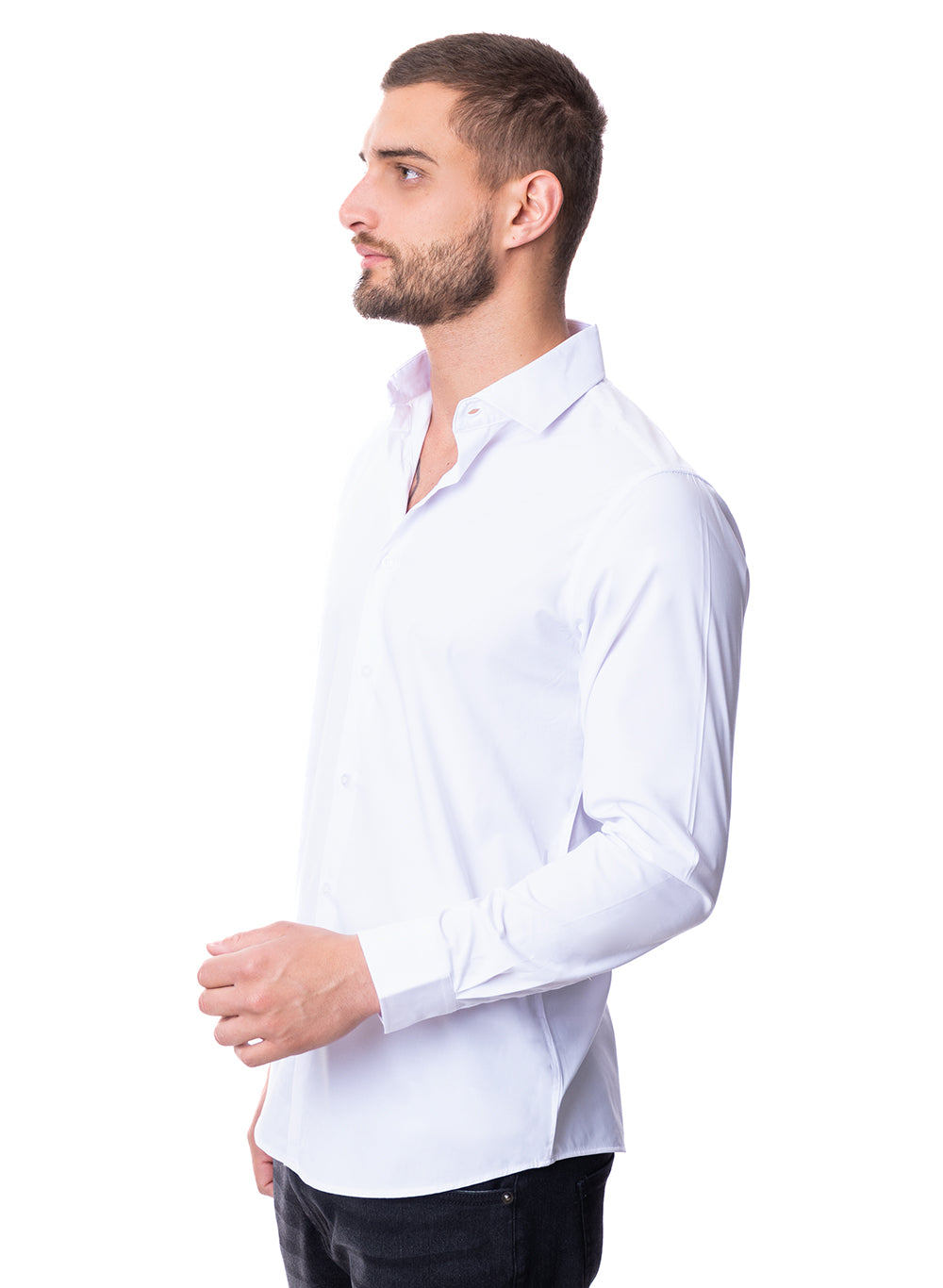 Camisa Bambú Blanca Vermonti Modelo H8236 – ALDO CONTI